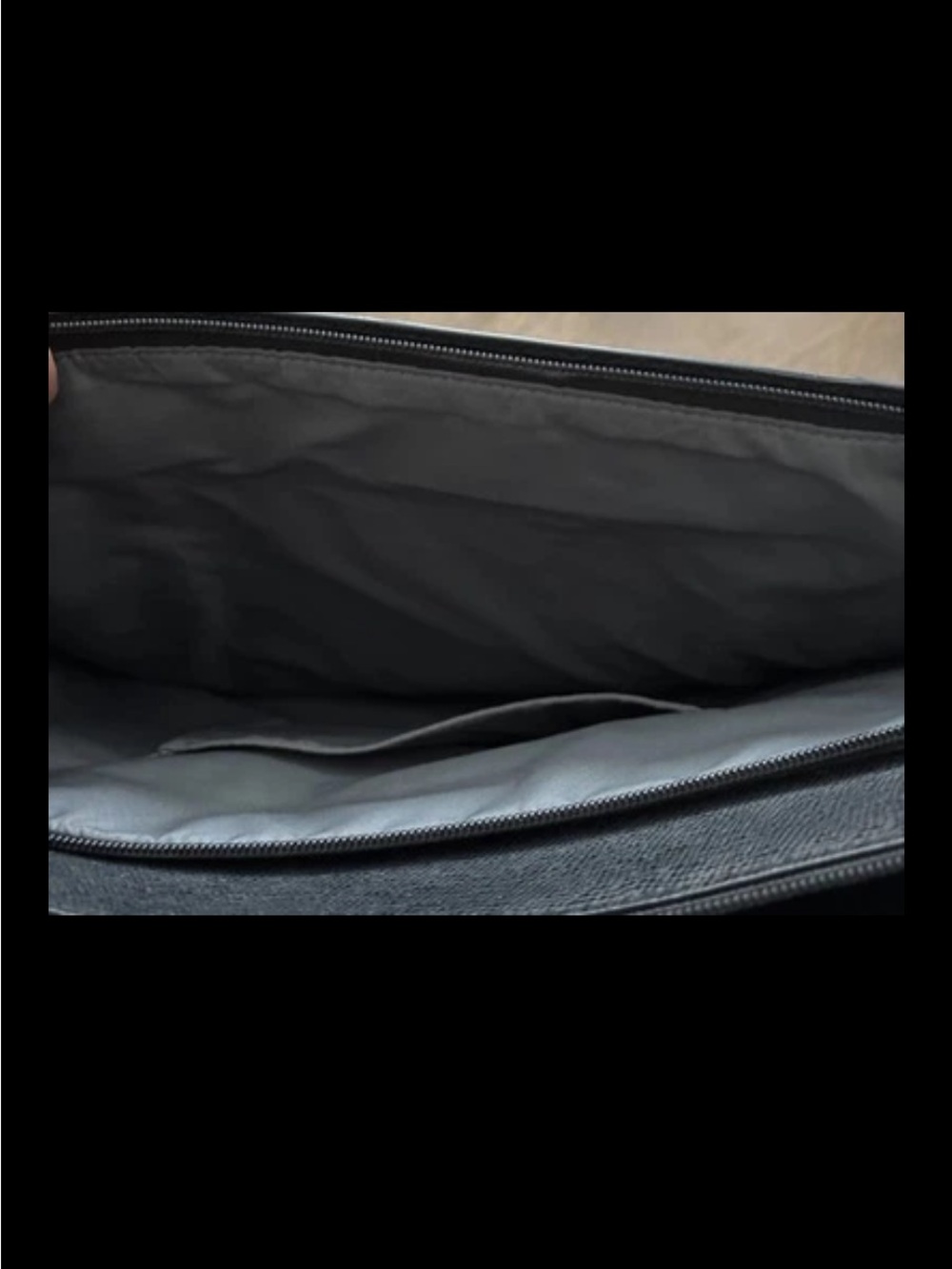 TUMI Angelica Commuter Briefcase Black Saffiano Leather Laptop Bag - Picture 8 of 14